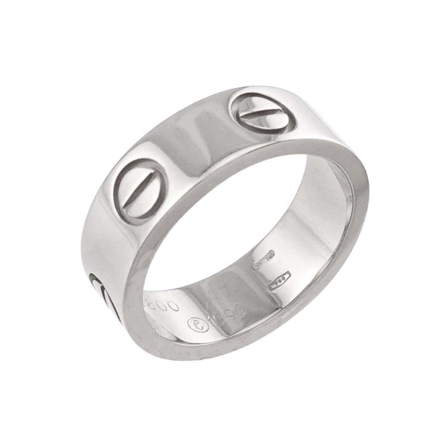 Cartier（カルティエ） ラブ #47 リング K18 WG ホワイトゴールド 750