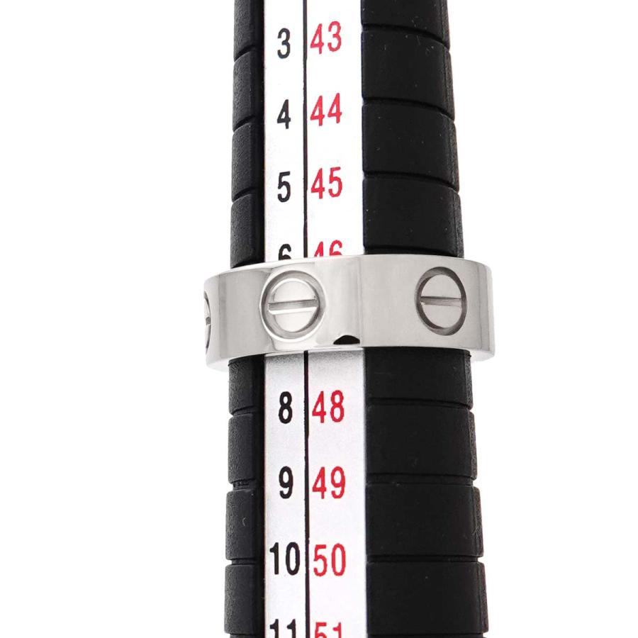 Cartier（カルティエ） ラブ #47 リング K18 WG ホワイトゴールド 750