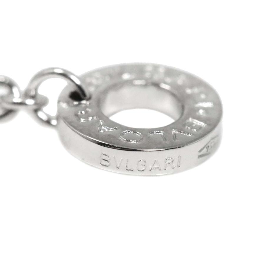 BVLGARI（ブルガリ） パレンテシ ネックレス 45cm K18 WG ホワイト