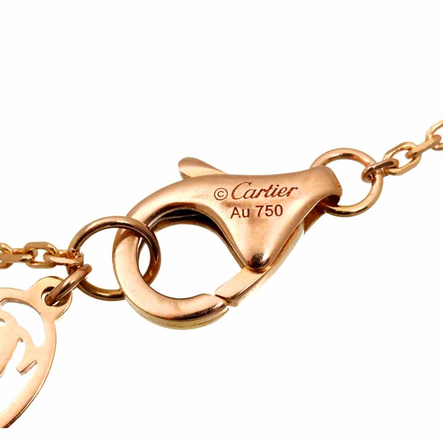 Cartier（カルティエ） ダムール ダイヤ ネックレス XS 41cm K18 PG