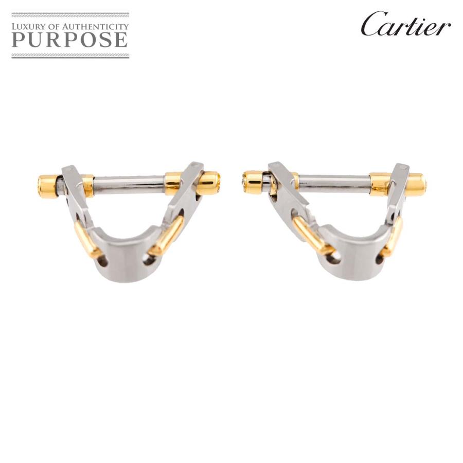 Cartier（カルティエ） カフス Steel 18K YG スティール イエロー