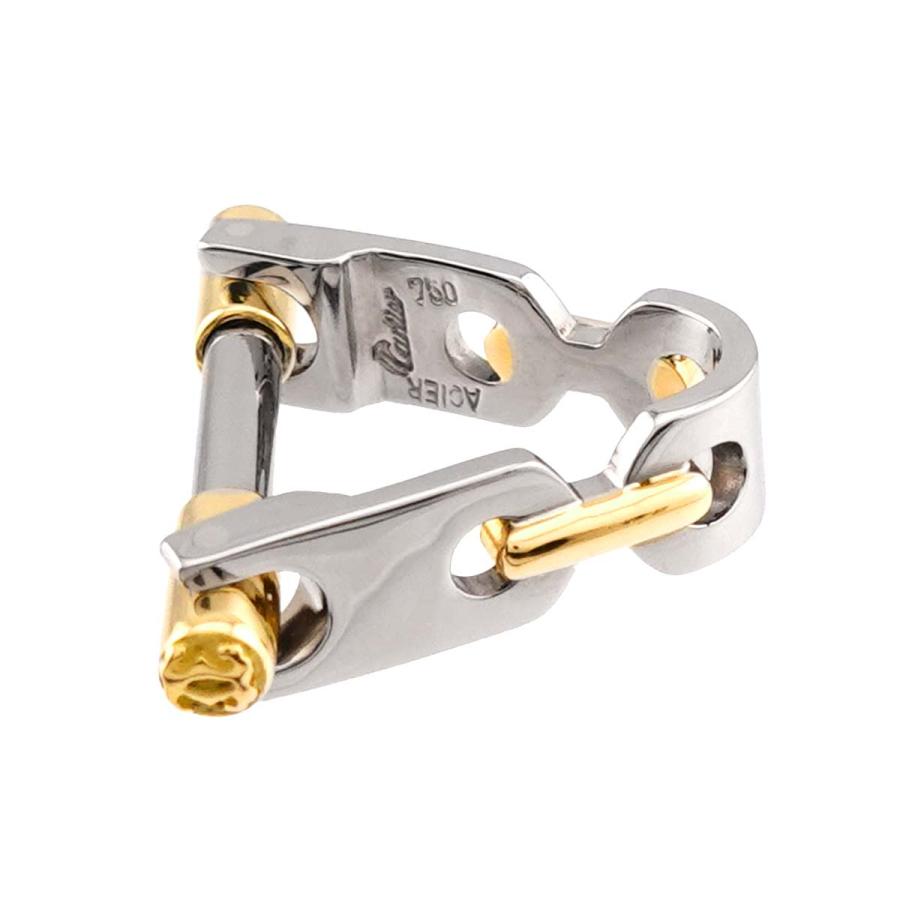 Cartier（カルティエ） カフス Steel 18K YG スティール イエロー