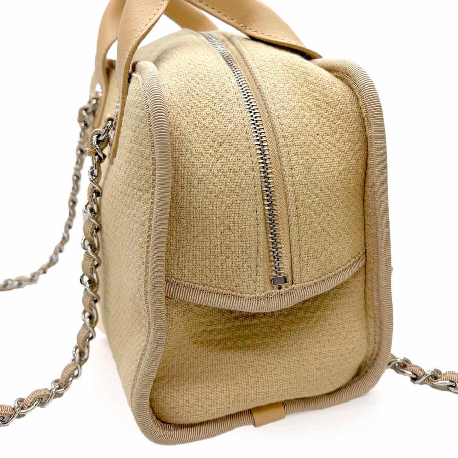 CHANEL（シャネル） 美品 ドーヴィル ボーリング 2way ハンド チェーン 