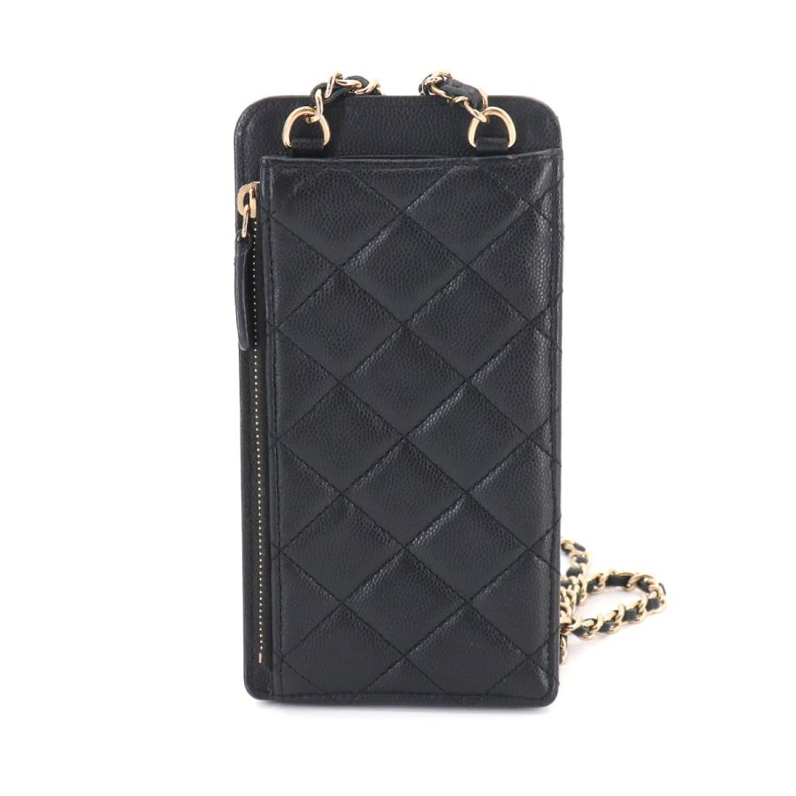 シャネル　美品 CHANEL（シャネル） 美品 マトラッセ クラシック フォン ホルダー