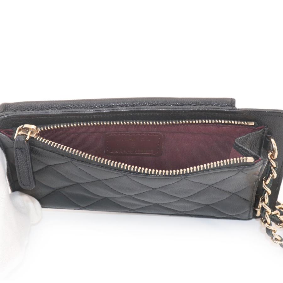 CHANEL（シャネル） 美品 マトラッセ クラシック フォン ホルダー