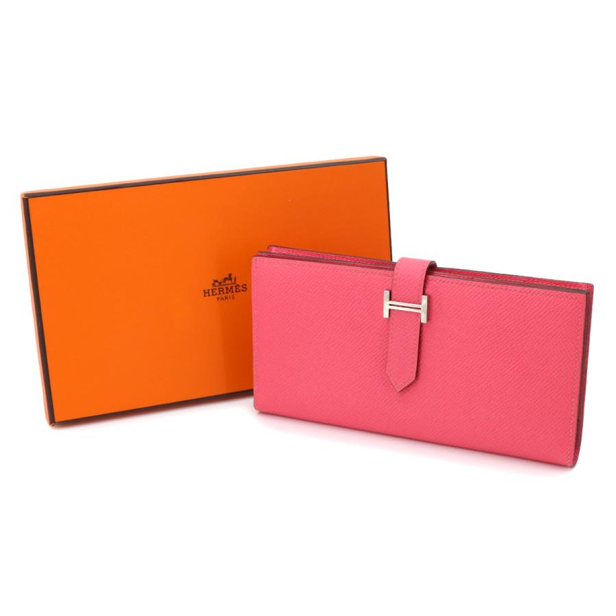 HERMES（エルメス） 新品同様 ベアンスフレ 二つ折り 長財布 エプソン