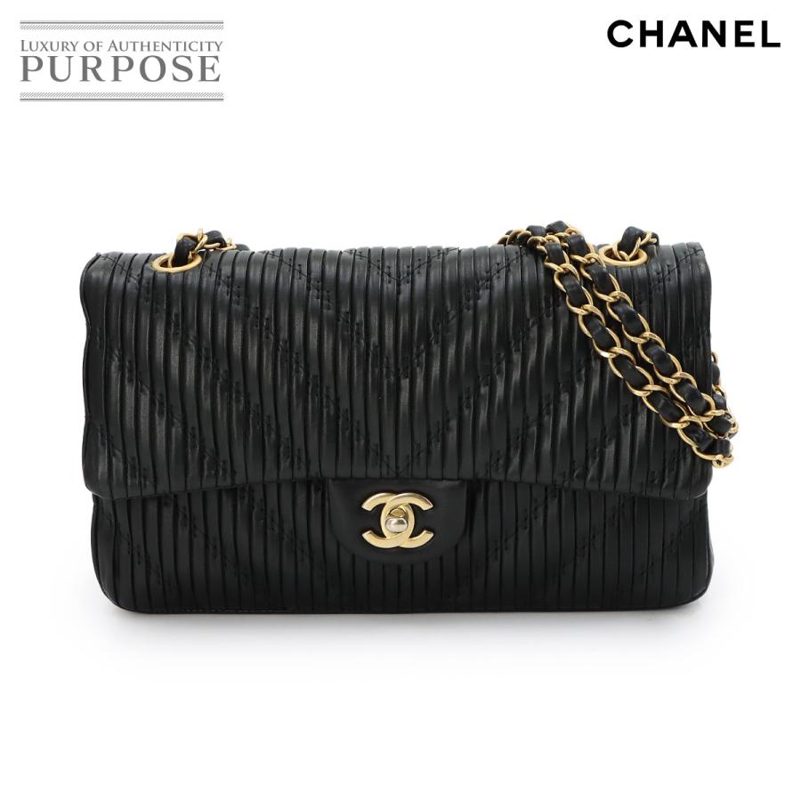 CHANEL（シャネル） 美品 シェブロン Vステッチ チェーン ショルダー 