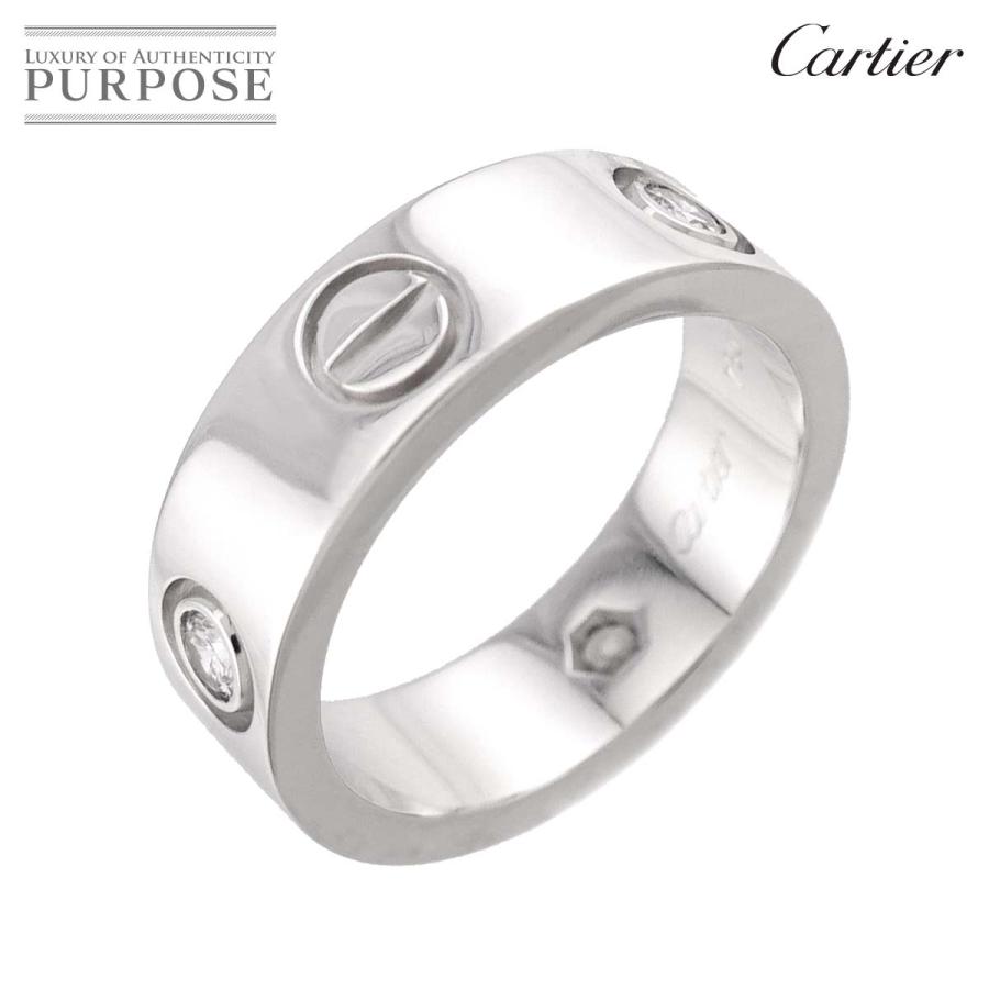 Cartier（カルティエ） ラブ クラシック #49 リング ハーフ ダイヤ 3P