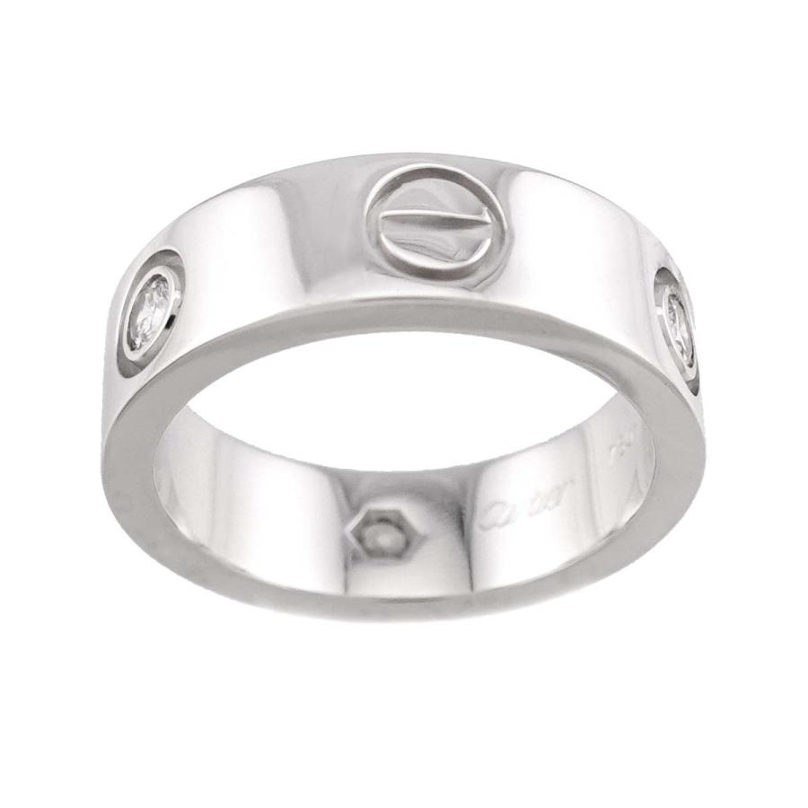 Cartier（カルティエ） ラブ クラシック #49 リング ハーフ ダイヤ 3P