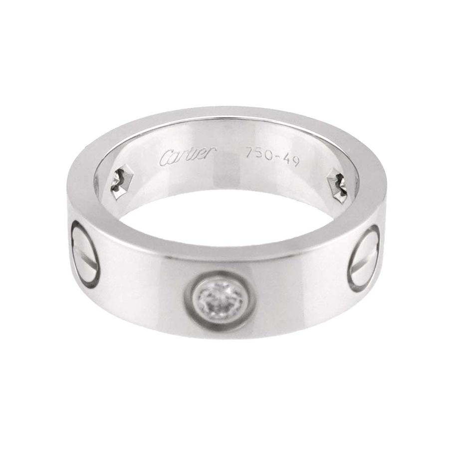 Cartier（カルティエ） ラブ クラシック #49 リング ハーフ ダイヤ 3P