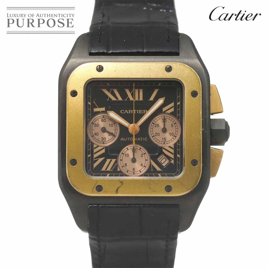 Cartier（カルティエ） サントス100 クロノグラフ XL コンビ W2020004