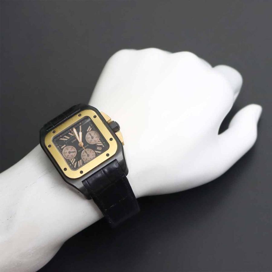 Cartier（カルティエ） サントス100 クロノグラフ XL コンビ W2020004