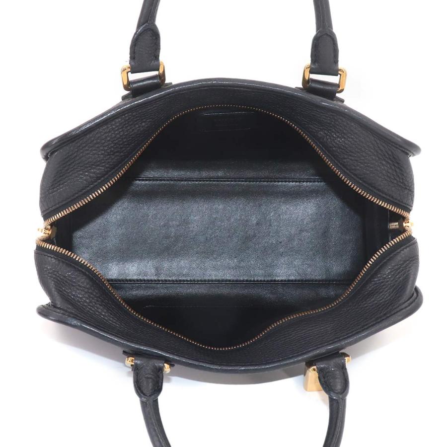 LOEWE（ロエベ） 美品 アマソナ 28 ハンド バッグ レザー ブラック
