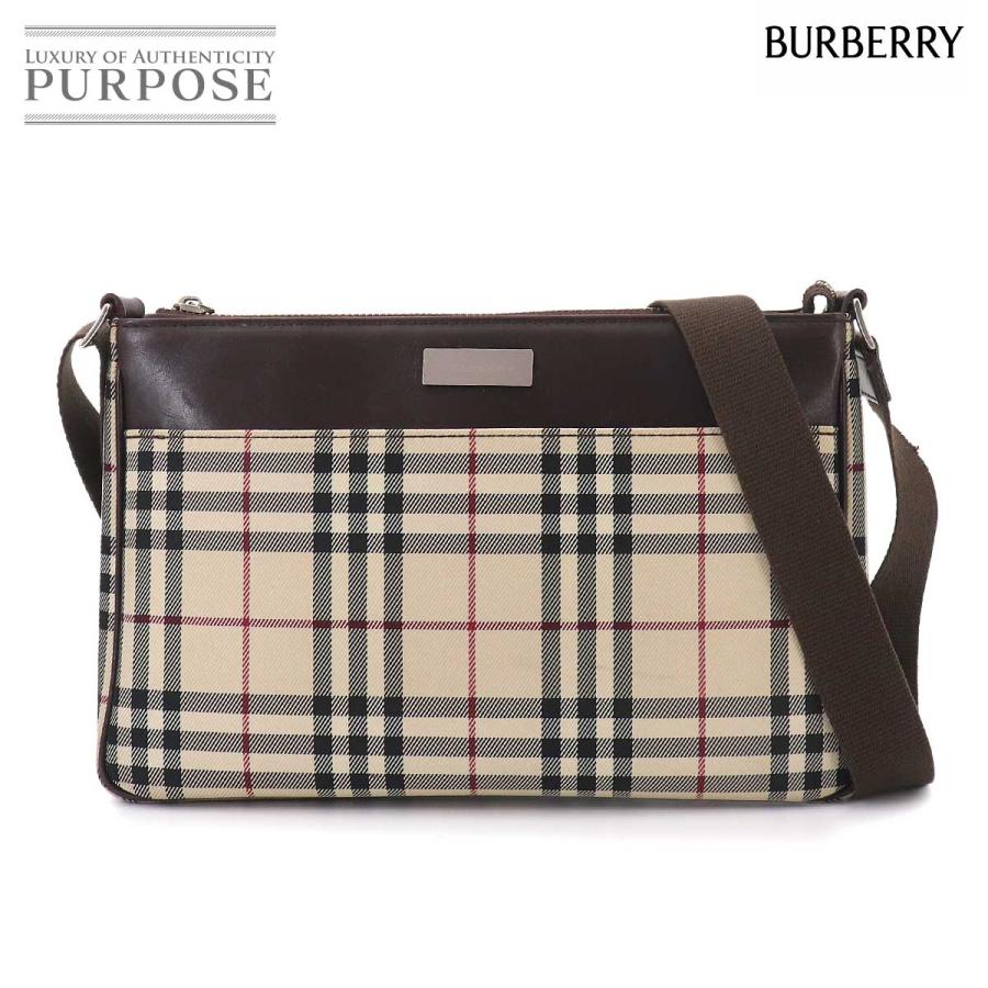 BURBERRY（バーバリー） ノバチェック ショルダー バッグ ナイロン
