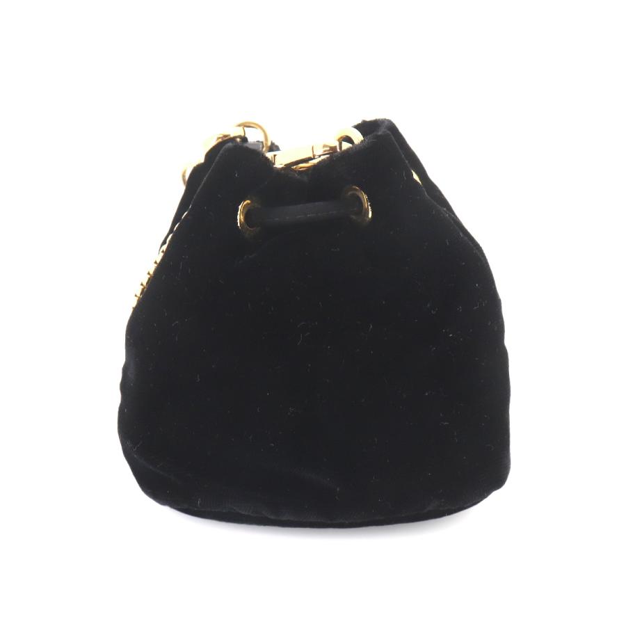 PRADA（プラダ） 新品同様 巾着 ミニ チェーン ショルダー バッグ