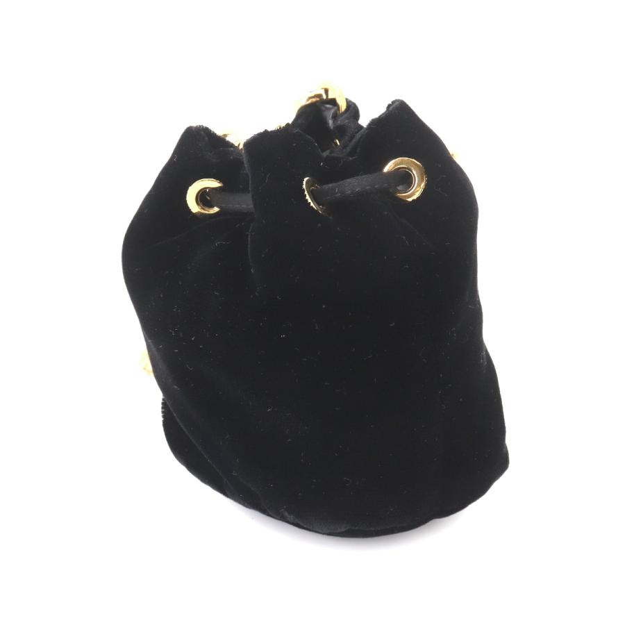 PRADA（プラダ） 新品同様 巾着 ミニ チェーン ショルダー バッグ
