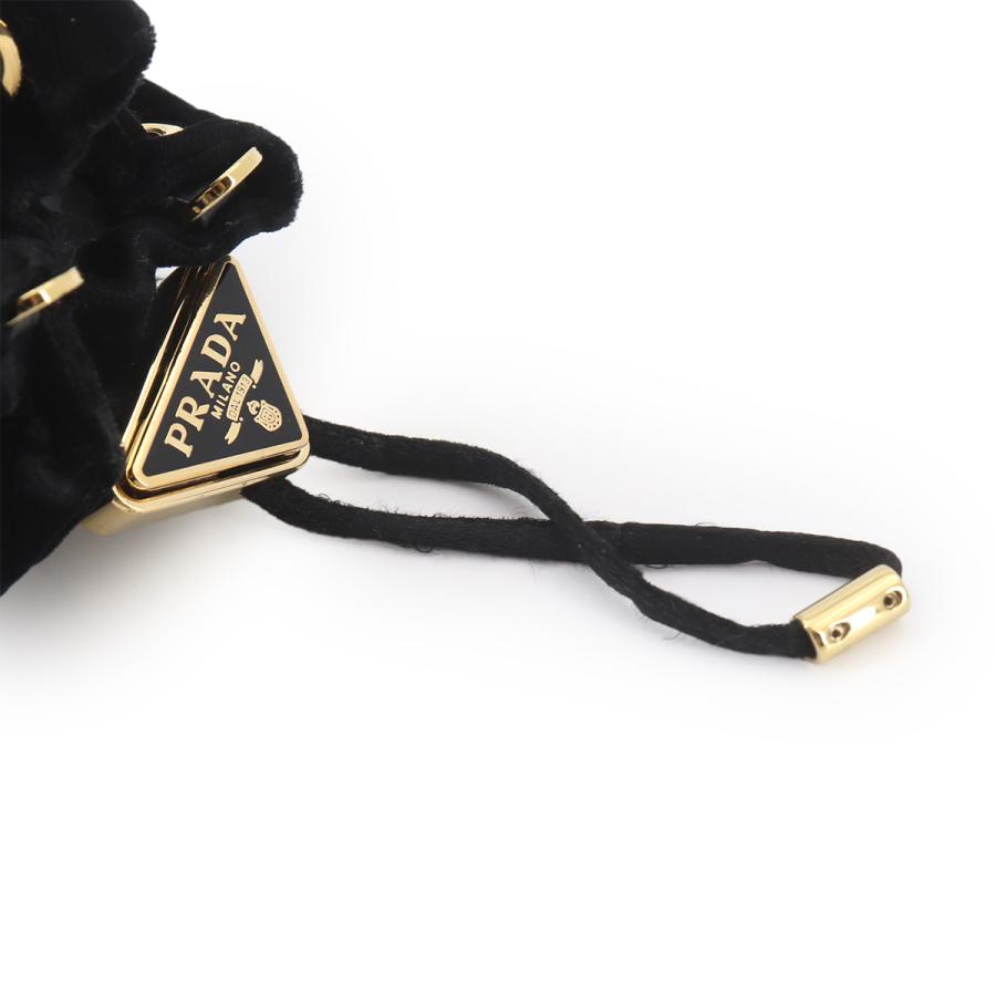PRADA（プラダ） 新品同様 巾着 ミニ チェーン ショルダー バッグ