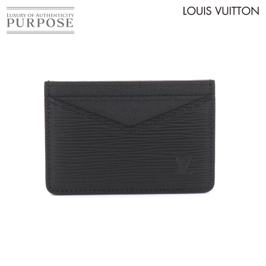 未使用 展示品 ルイ ヴィトン LOUIS VUITTON エピ ネオ ポルトカルト カードケース 名刺入れ レザー ノワール ブラック M67210 90324952 LOUIS VUITTON（ルイ・ヴィトン） 未使用 展示品 ルイ ヴィトン エピ