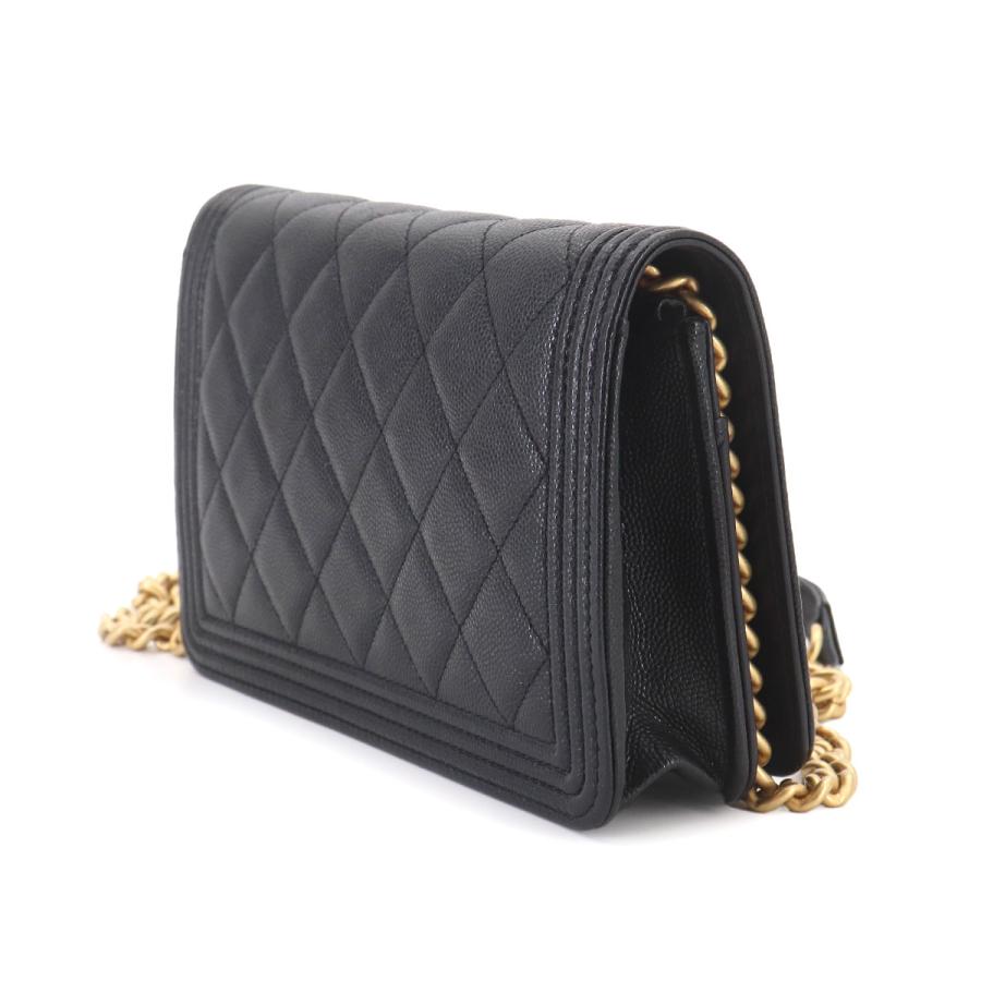 CHANEL（シャネル） 新品同様 ボーイシャネル チェーン ウォレット 長