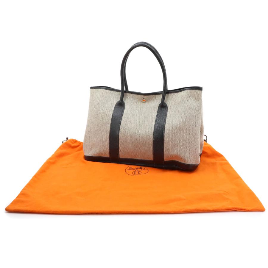 エルメス HERMES ガーデンパーティ 36 PM トート バッグ トワル 