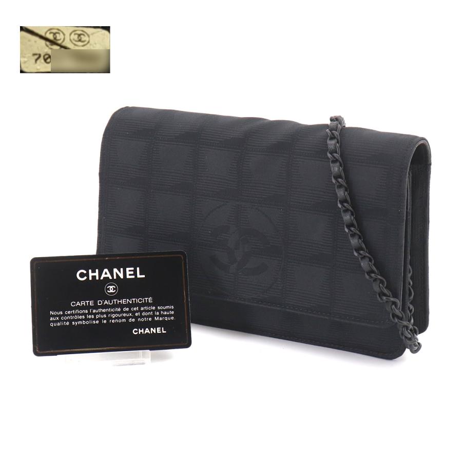 CHANEL（シャネル） ニュートラベルライン チェーン ウォレット 長財布