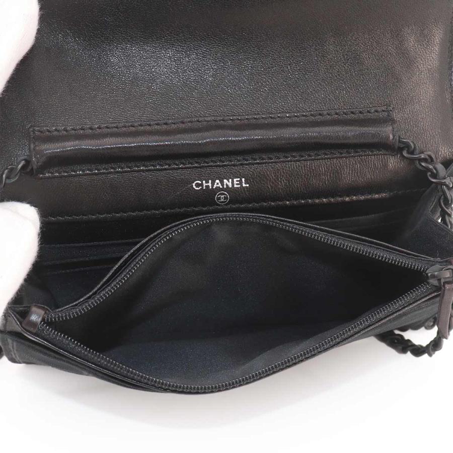 CHANEL（シャネル） ニュートラベルライン チェーン ウォレット 長財布