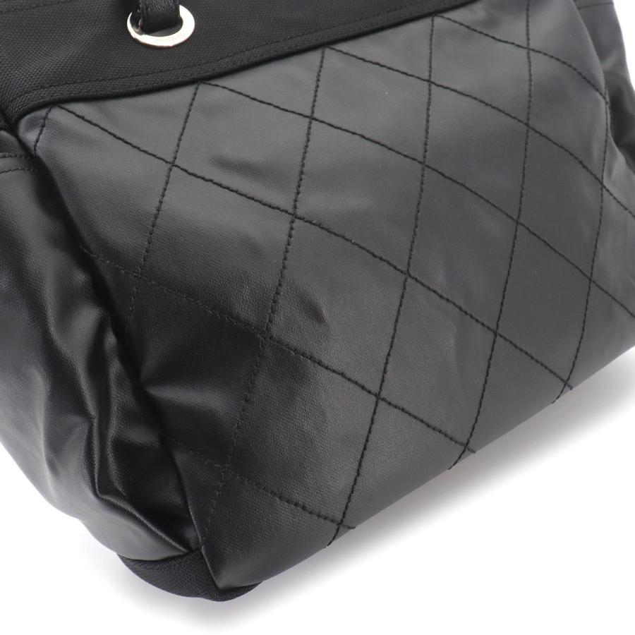 CHANEL（シャネル） 新品同様 パリビアリッツ GM トート バッグ PVC 