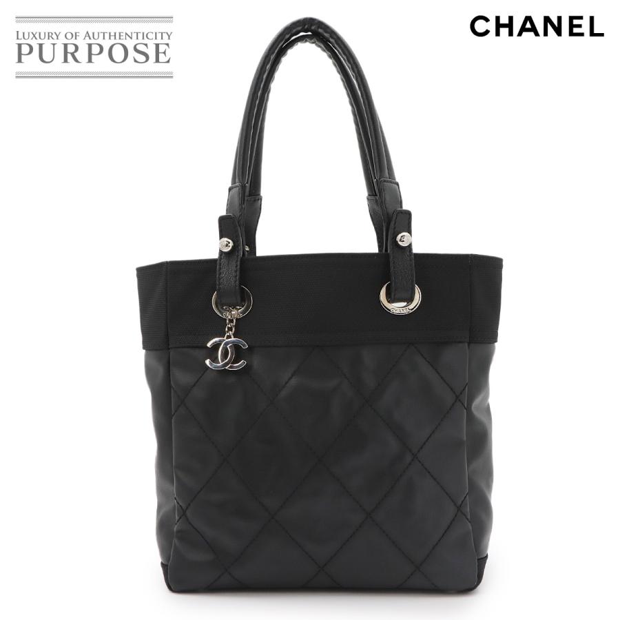 CHANEL（シャネル） 新品同様 パリビアリッツ PM トート バッグ PVC 