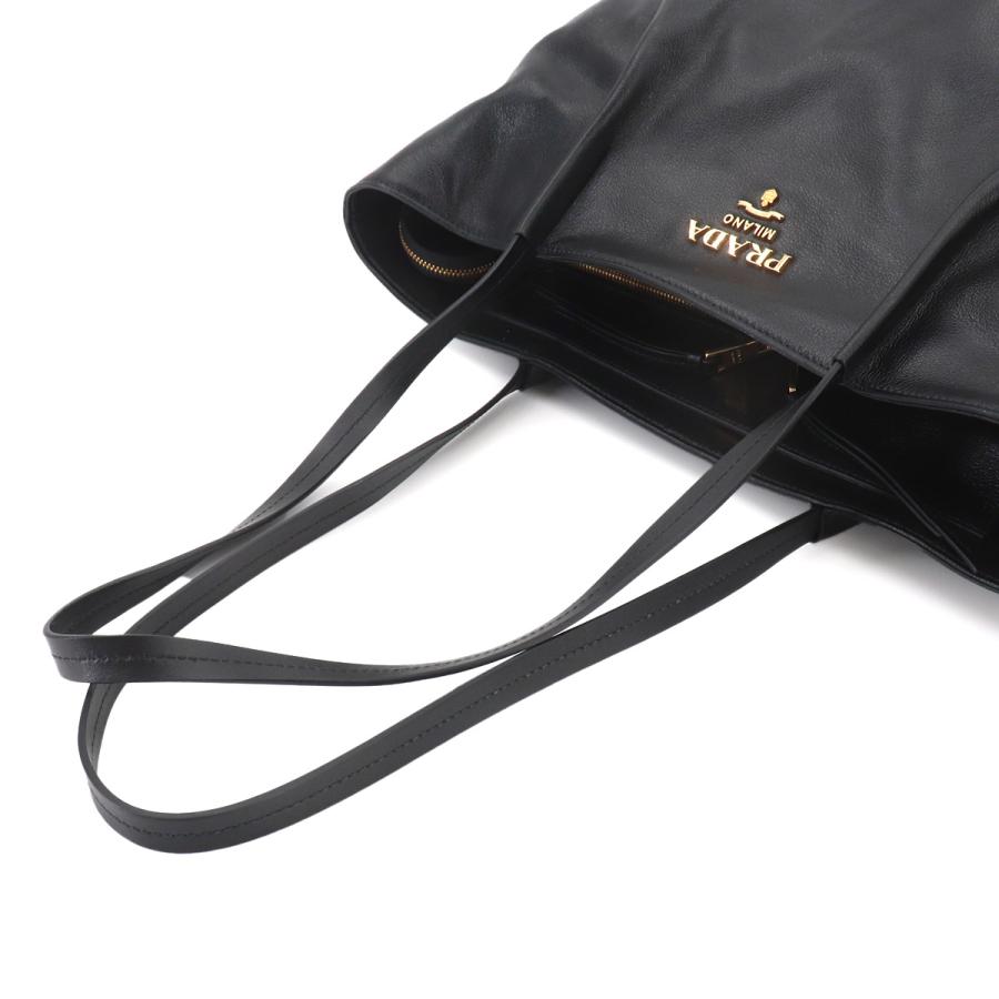 PRADA（プラダ） 未使用 展示品 トート バッグ レザー ブラック