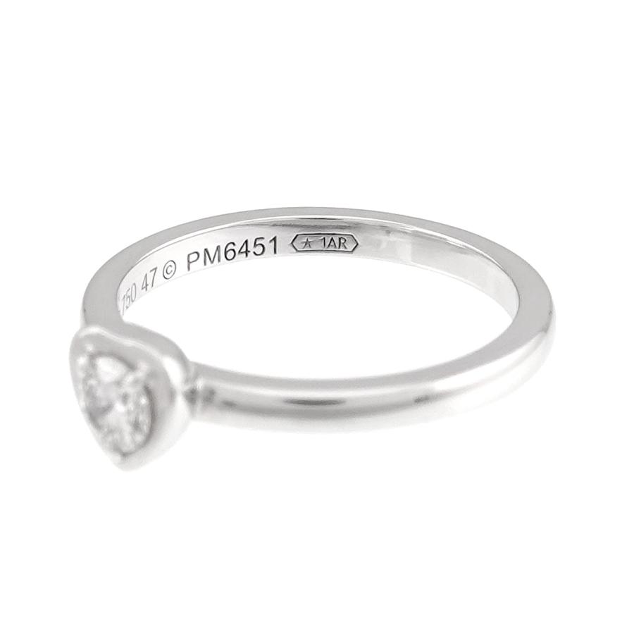 Cartier（カルティエ） ダムール ハート #47 リング ダイヤ K18 WG