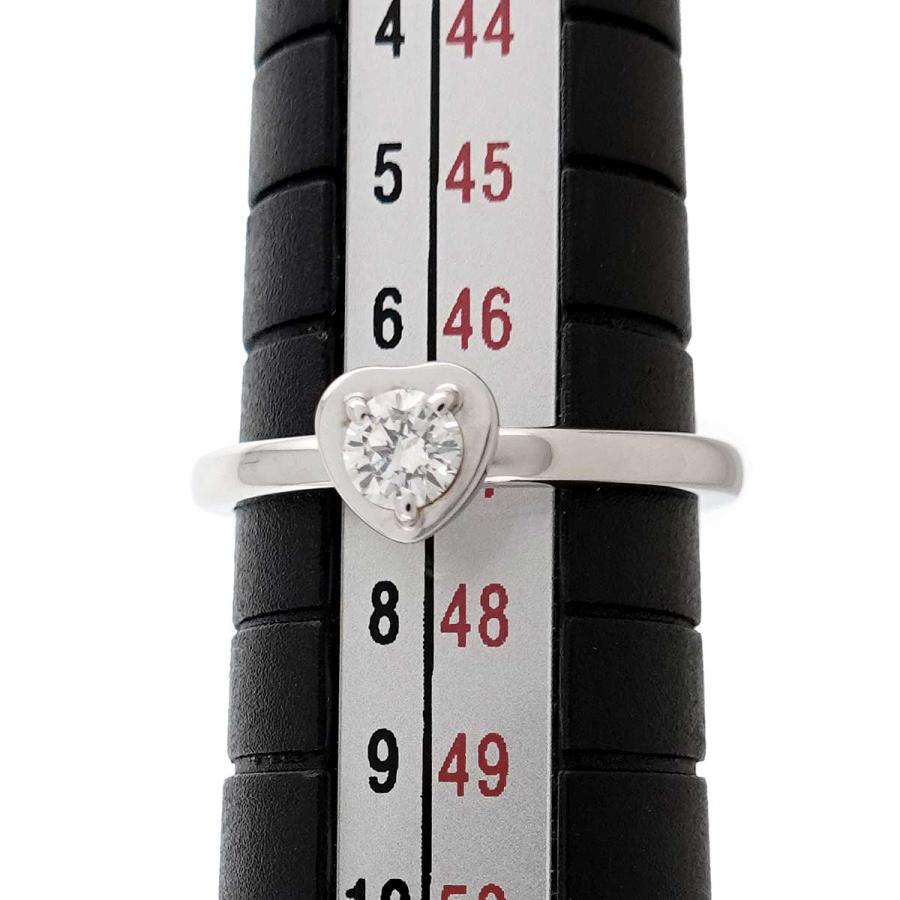 Cartier（カルティエ） ダムール ハート #47 リング ダイヤ K18 WG