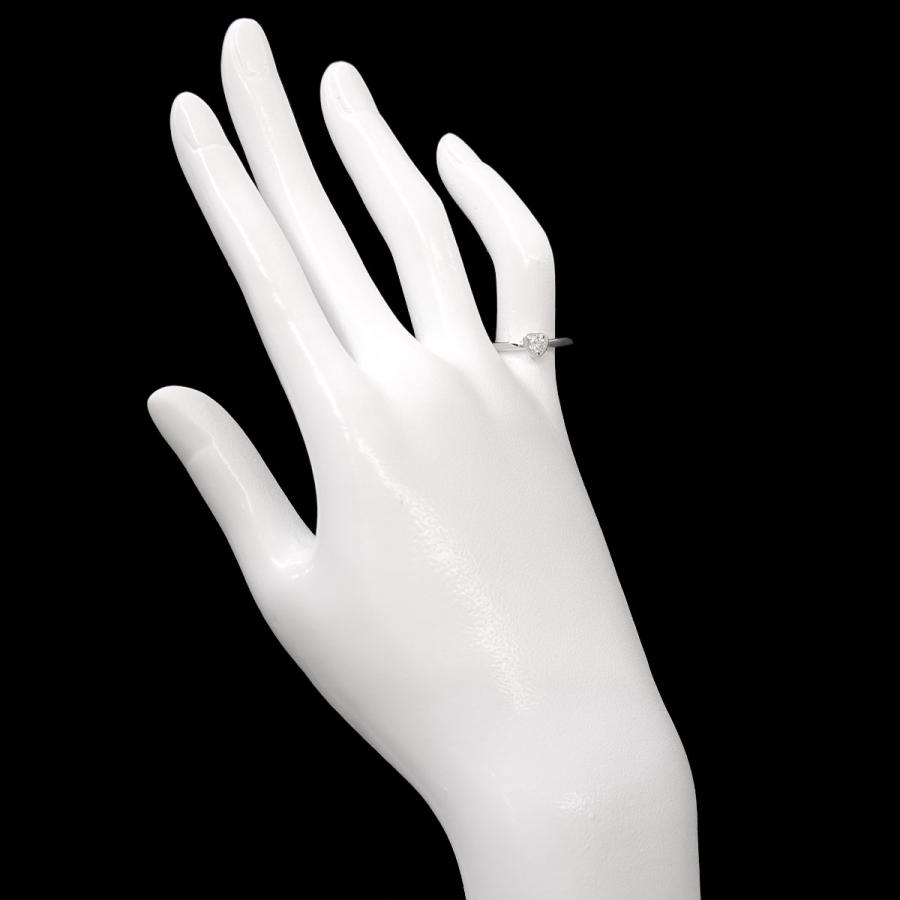 Cartier（カルティエ） ダムール ハート #47 リング ダイヤ K18 WG