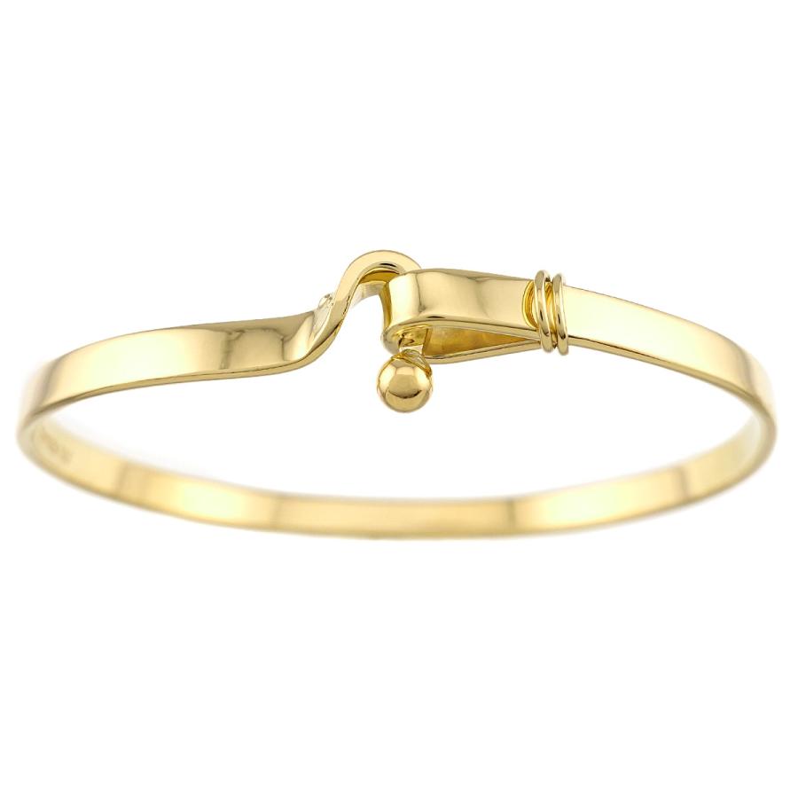 TIFFANY&Co.（ティファニー） フック&アイ バングル 17cm K18 YG
