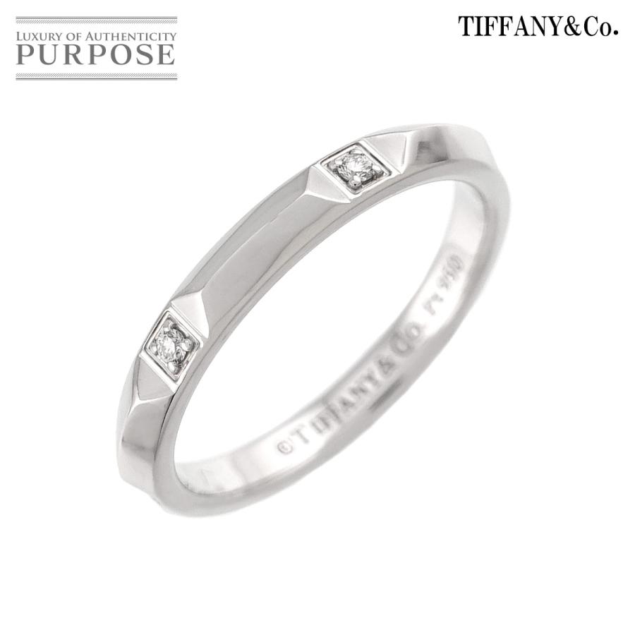 TIFFANY&Co.（ティファニー） トゥルー バンド 14号 リング ダイヤ Pt