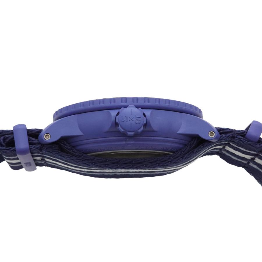 新品 未使用 スウォッチ swatch Blancpain×swatch スキューバ フィフティ ファゾムス SO35A100 Ocean of storms 90325375の画像