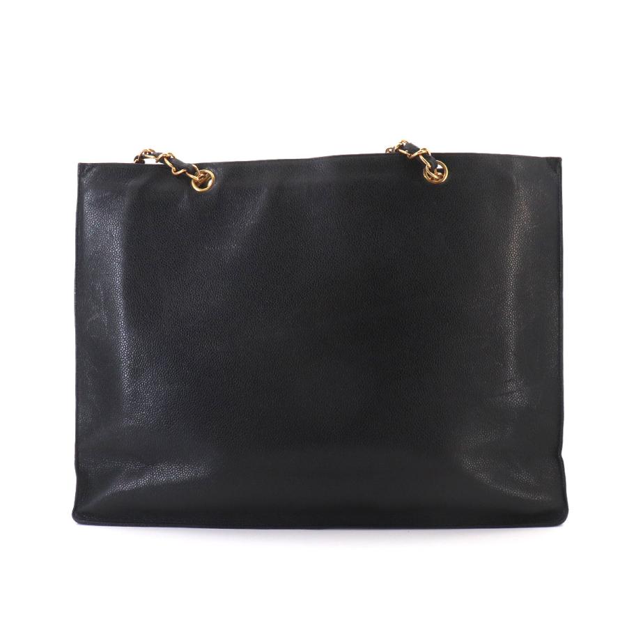 CHANEL（シャネル） 美品 デカココ トート バッグ キャビアスキン