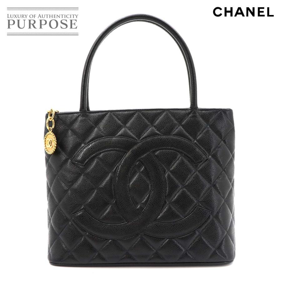 CHANEL（シャネル） 新品同様 復刻トート バッグ キャビアスキン 