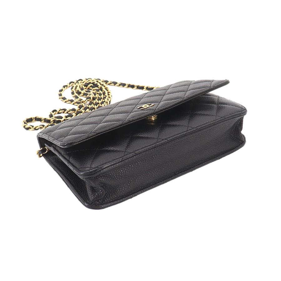 CHANEL（シャネル） 美品 マトラッセ クラシック チェーン ウォレット 