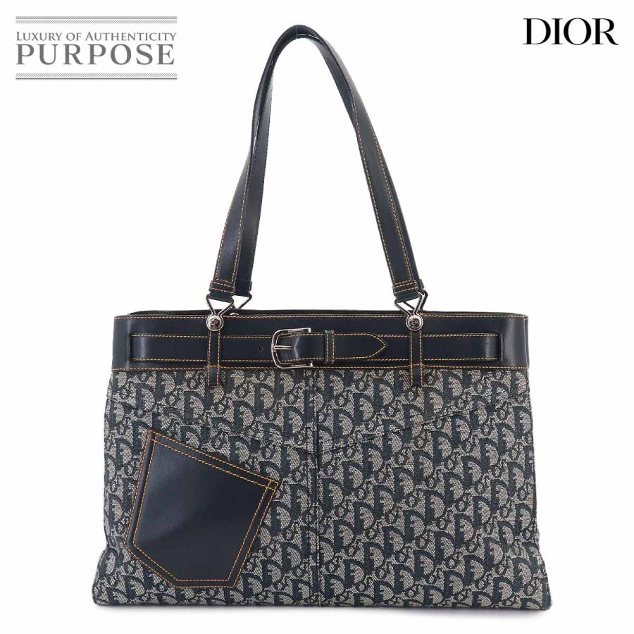 り*ん様 Christian Diorトロッター トートバッグ Christian Dior（クリスチャン・ディオール） 美品 クリスチャン