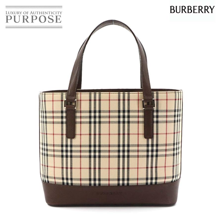 BURBERRY（バーバリー） 新品同様 ノバチェック ハンド バッグ 