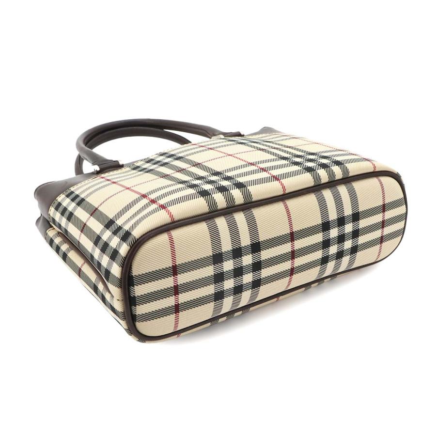 BURBERRY（バーバリー） 美品 ノバチェック ハンド バッグ キャンバス