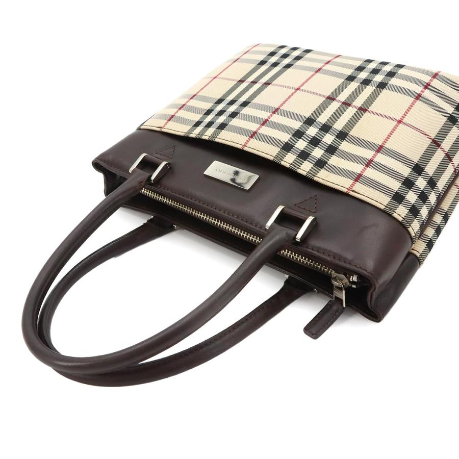BURBERRY（バーバリー） 美品 ノバチェック ハンド バッグ キャンバス