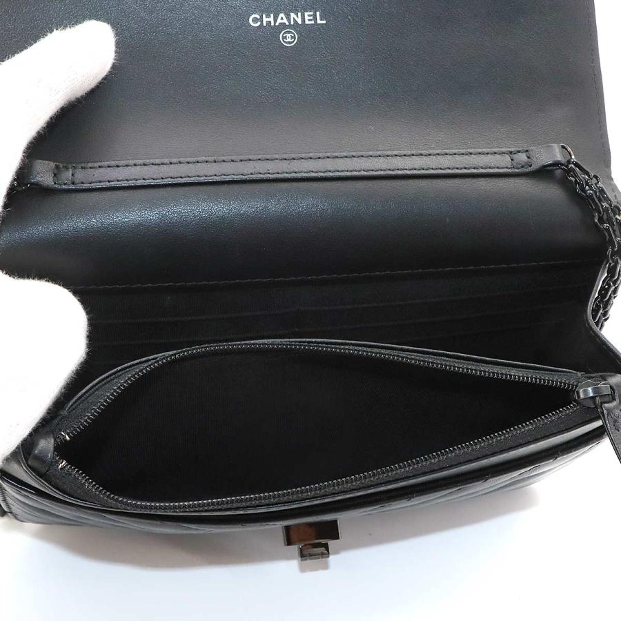 CHANEL（シャネル） 新品同様 CHANEL 2.55 チェーン ウォレット 長財布 