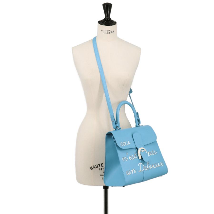 未使用 展示品 デルヴォー DELVAUX ブリヨン ルーモア MM 2way ハンド 