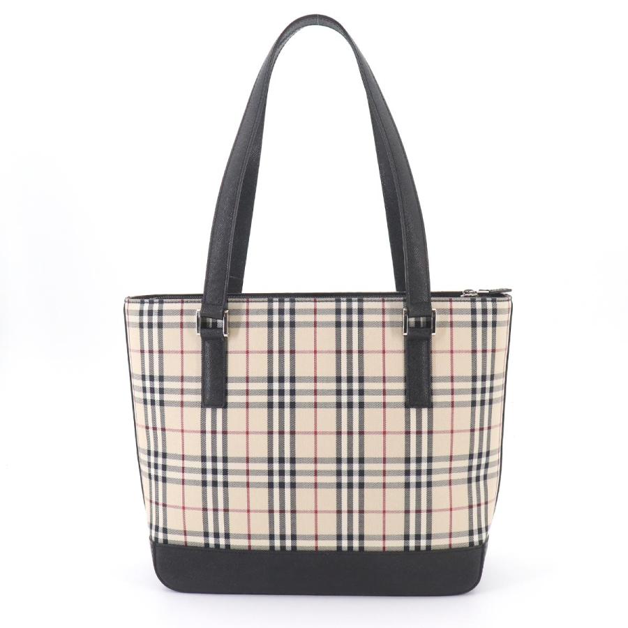 限定値下⭐︎Burberry バーバリー ビジネスバッグ ノバチェック レザー BURBERRY（バーバリー） 新品同様 ノバチェック ハンド バッグ