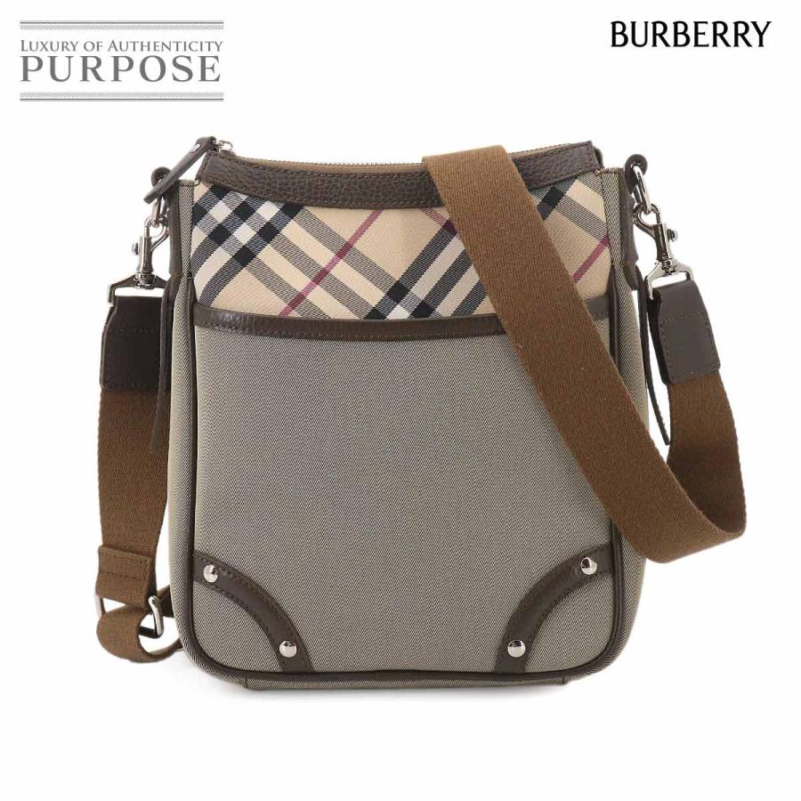 BURBERRY（バーバリー） 美品 ノバチェック ショルダー バッグ