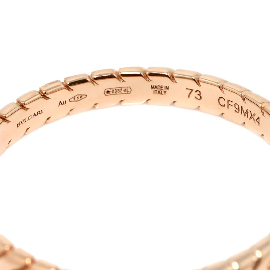 BVLGARI（ブルガリ） スピガ #73 リング K18 PG ピンクゴールド 750