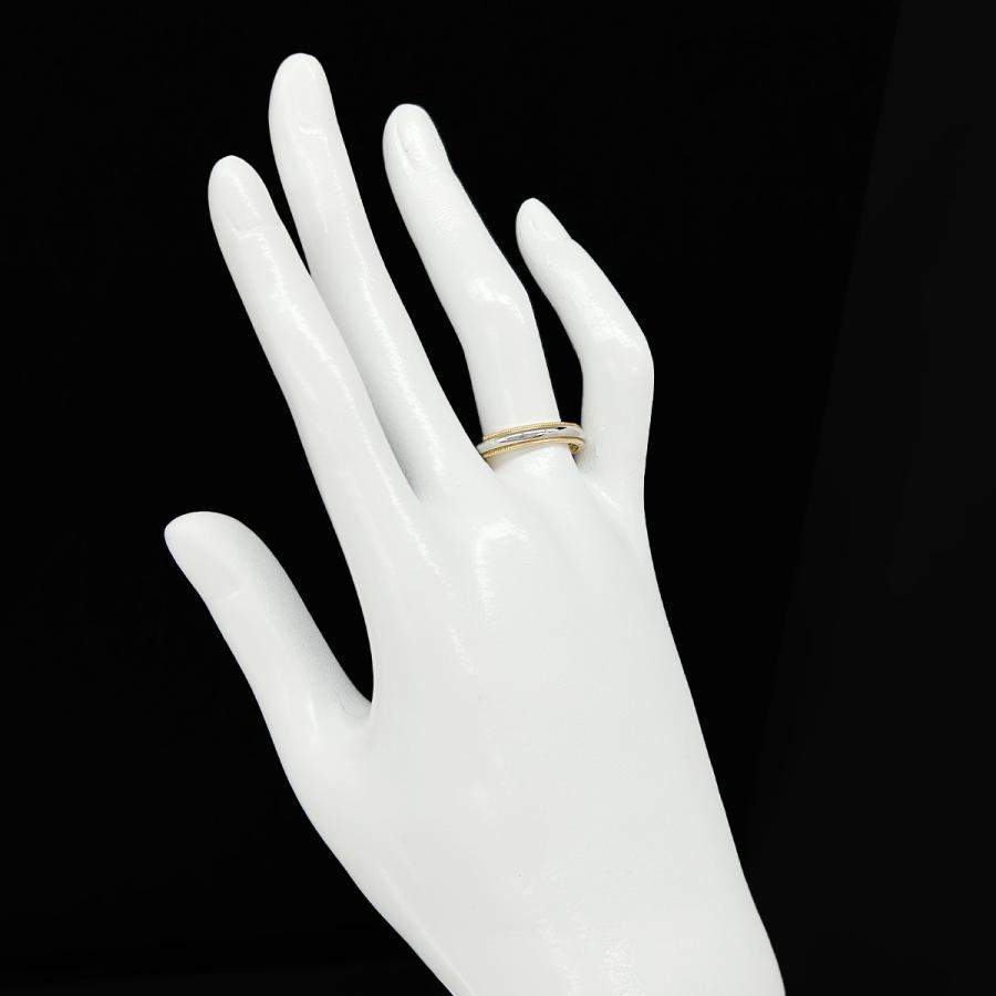 TIFFANY&Co.（ティファニー） ミルグレイン バンド 15号 リング 幅3.5