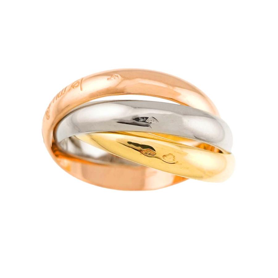Cartier（カルティエ） トリニティ MM #54 リング K18 YG WG PG 3連