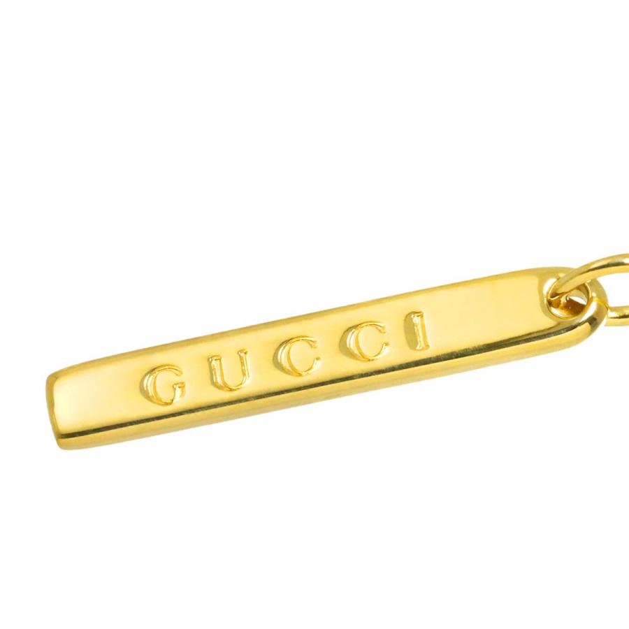 GUCCI（グッチ） ラリエット ネックレス 54cm K18 YG イエローゴールド